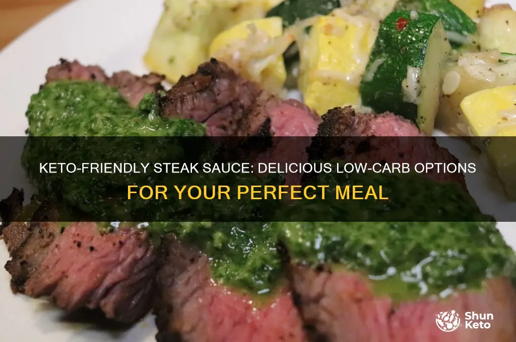can i have steak sauce on keto