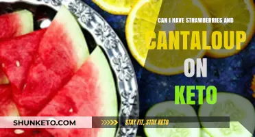 Keto-Friendly Fruits: Enjoying Strawberries and Cantaloupe on a Low-Carb Diet