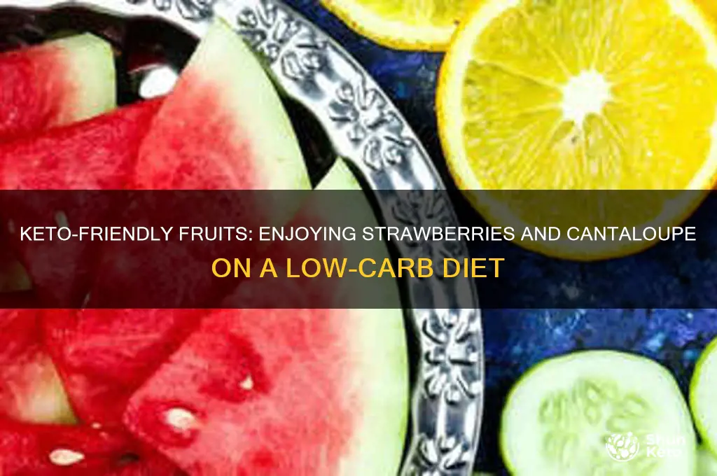 can i have strawberries and cantaloup on keto
