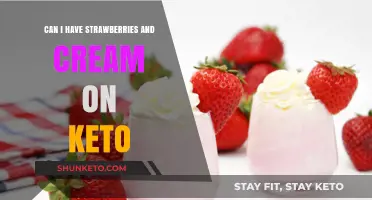 Keto-Friendly Strawberries and Cream: Indulging in a Low-Carb Sweet Treat