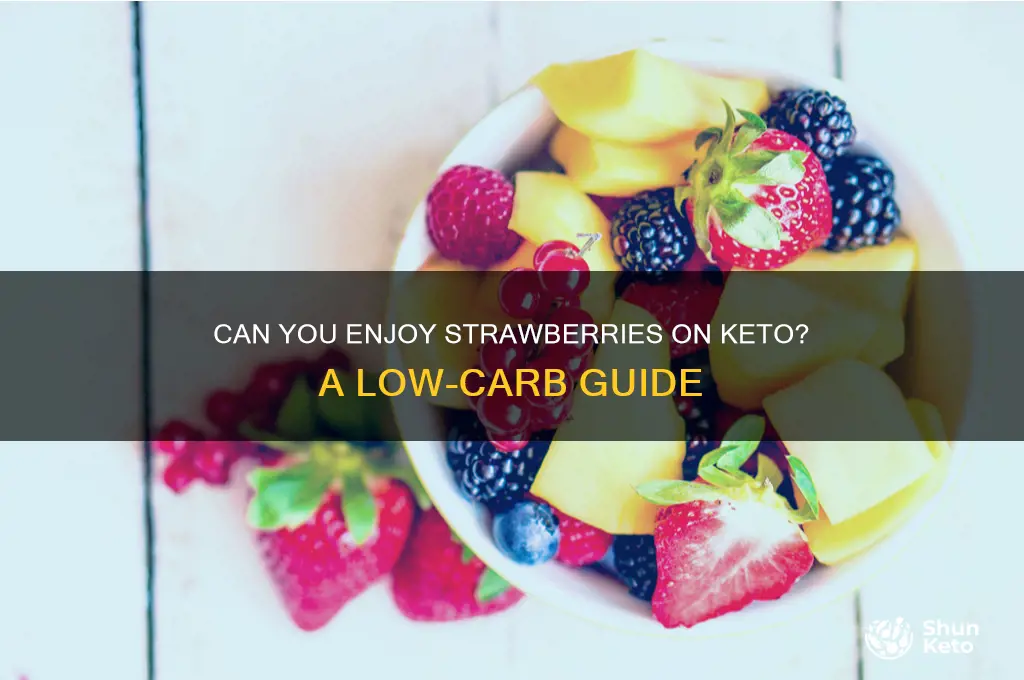 can i have strawberry on keto