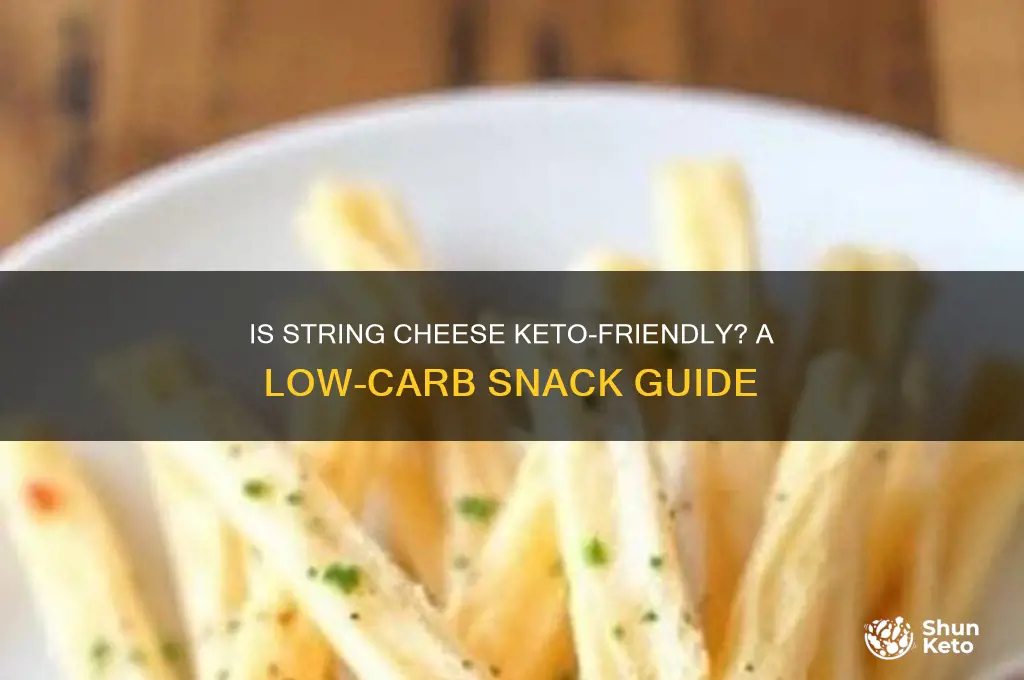 can i have string cheese on keto