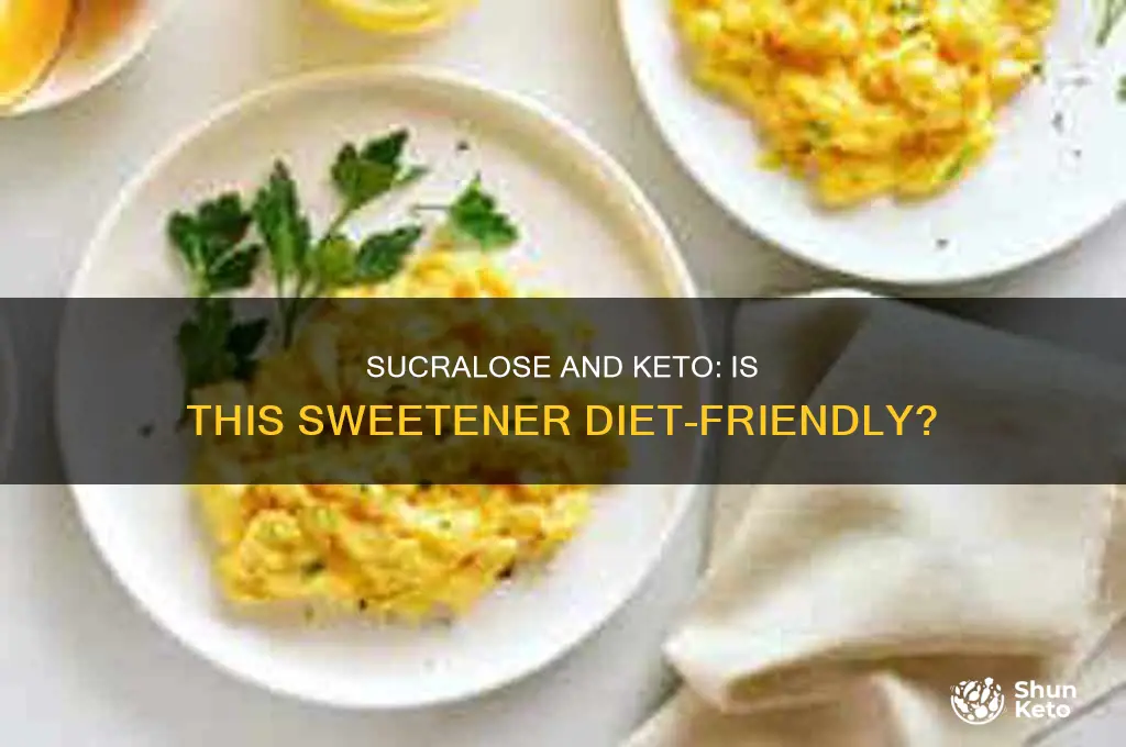 can i have sucralose on a keto diet