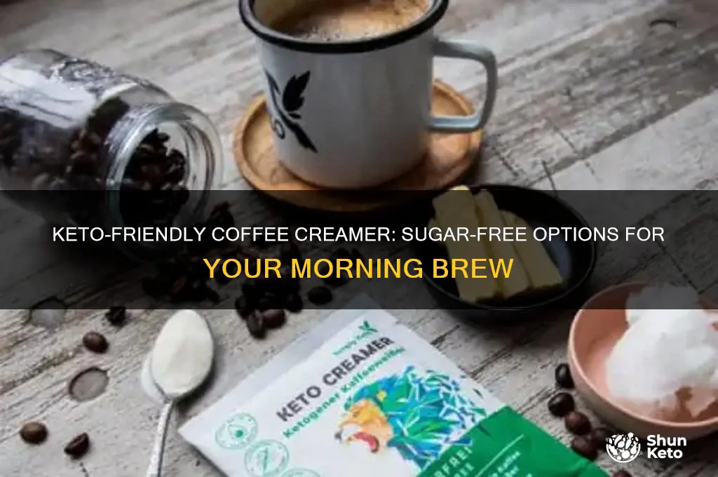 can i have sugar free coffee creamer on keto