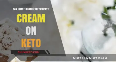 Sugar-Free Whipped Cream: A Keto-Friendly Dessert Topping?
