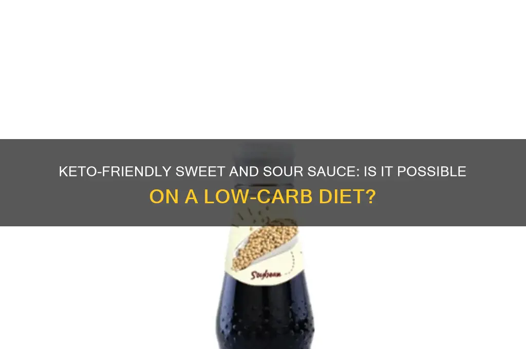 can i have sweet and sour sauce on keto