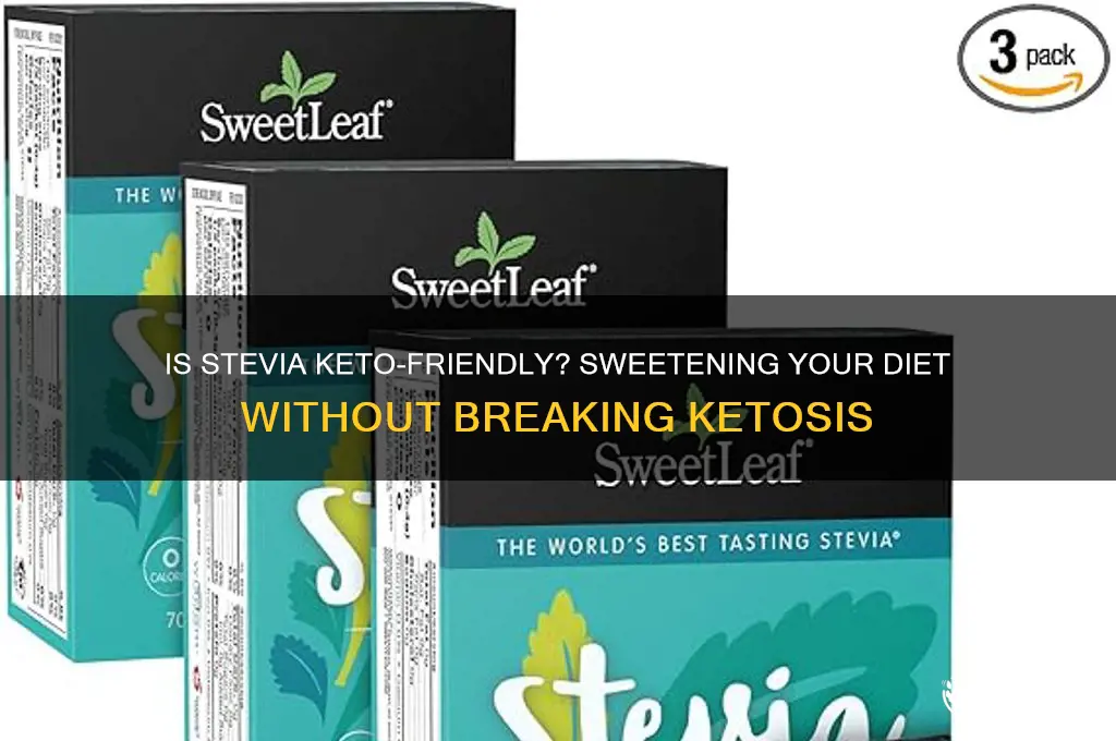 can i have syevia on keto