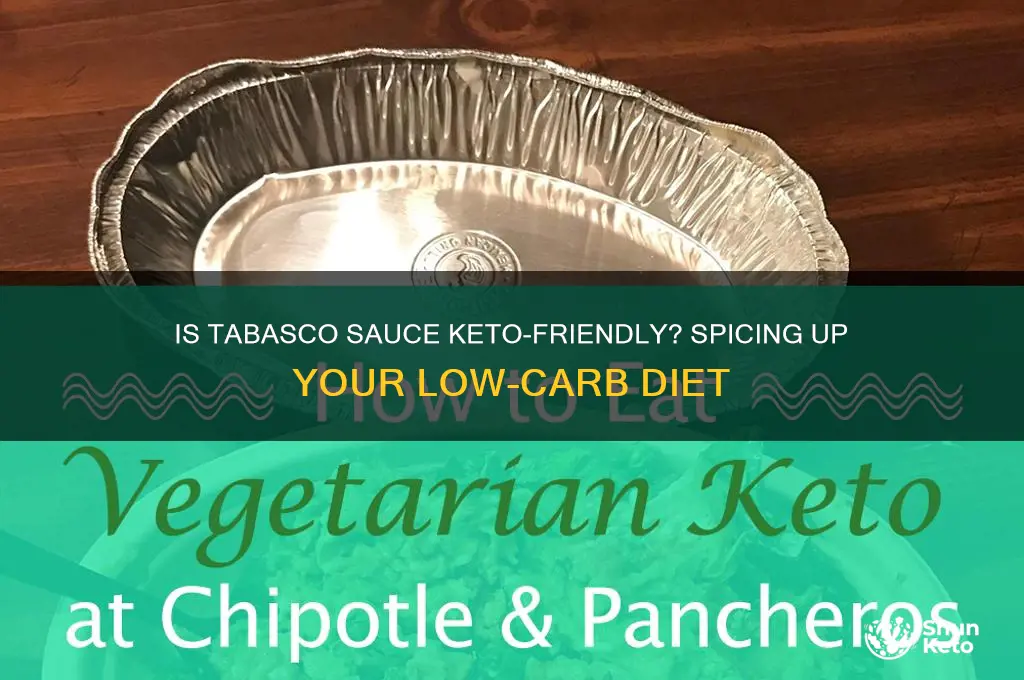 can i have tabasco on keto diet