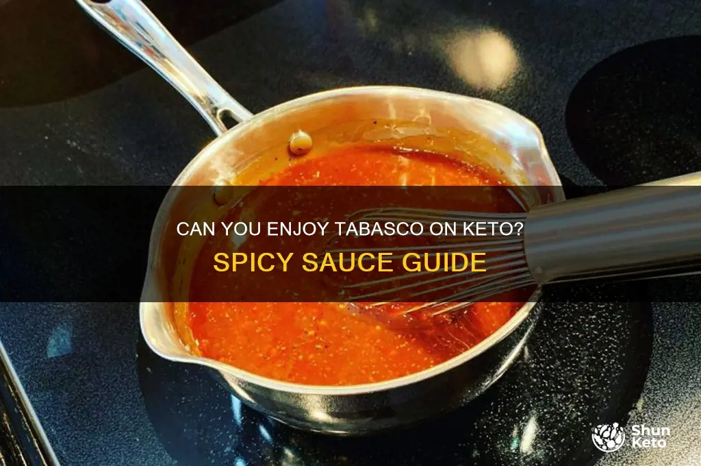 can i have tabasco on keto