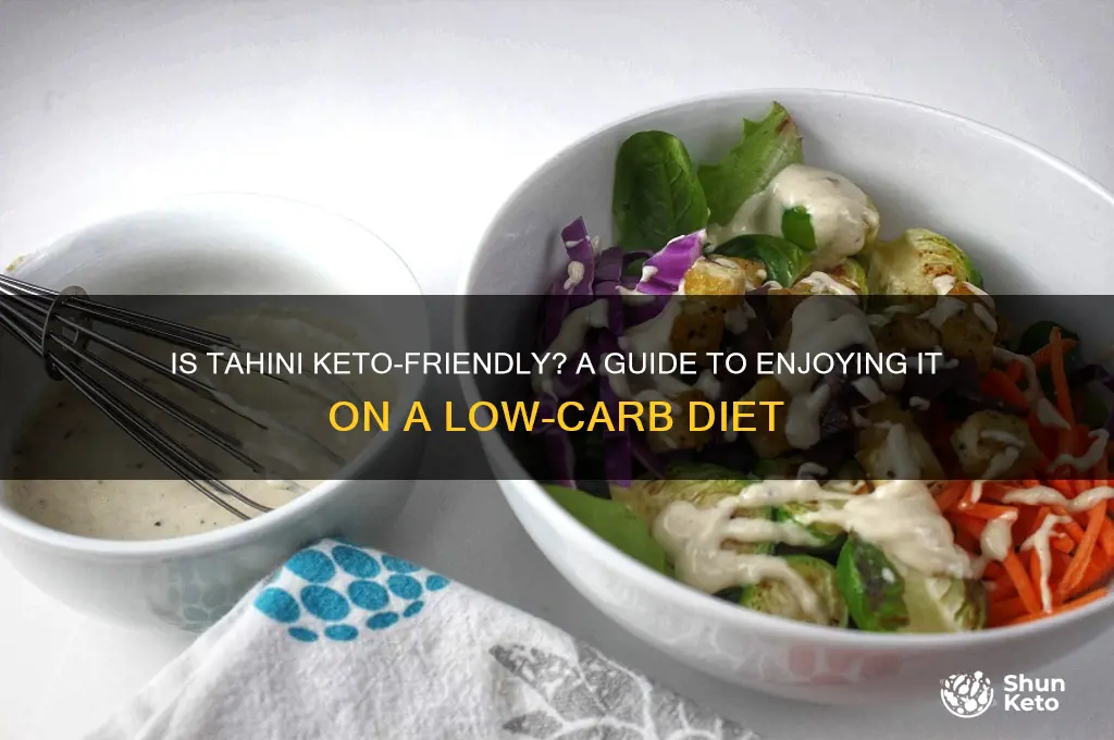 can i have tahini on keto diet