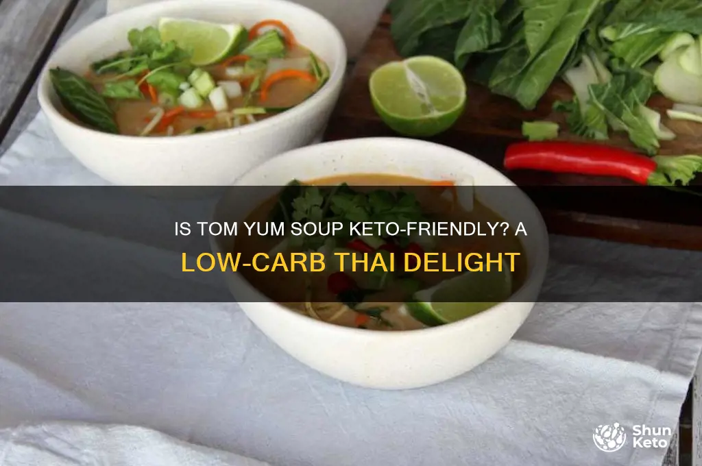 can i have tom yum soup on keto