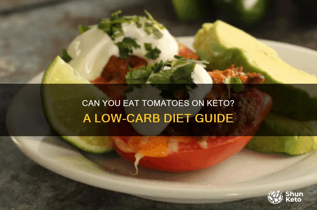 can i have tomatoes on a keto diet