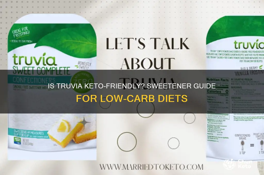 can i have truvia on a keto diet