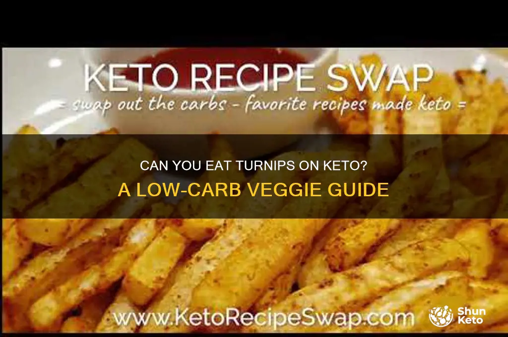 can i have turnips on keto diet
