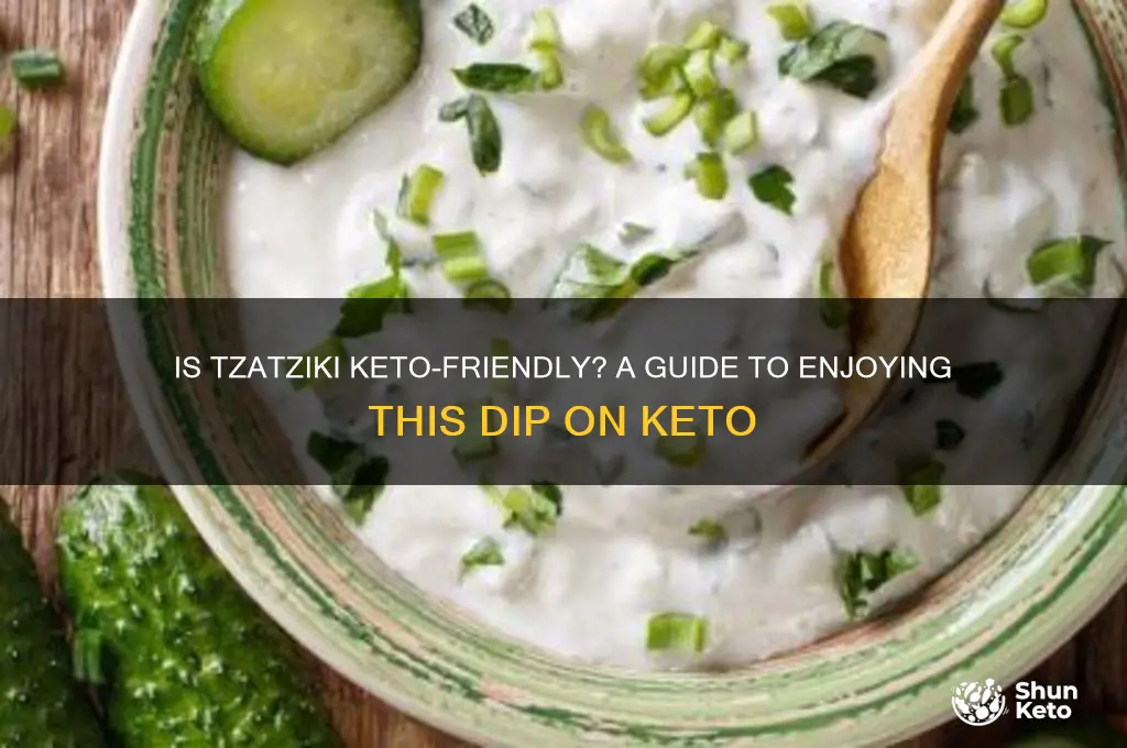 can i have tzatziki on keto