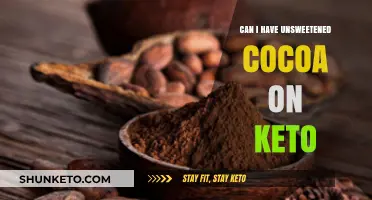 Unsweetened Cocoa on Keto: A Healthy, Low-Carb Indulgence?