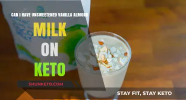 Is Unsweetened Vanilla Almond Milk Keto-Friendly? A Diet Guide
