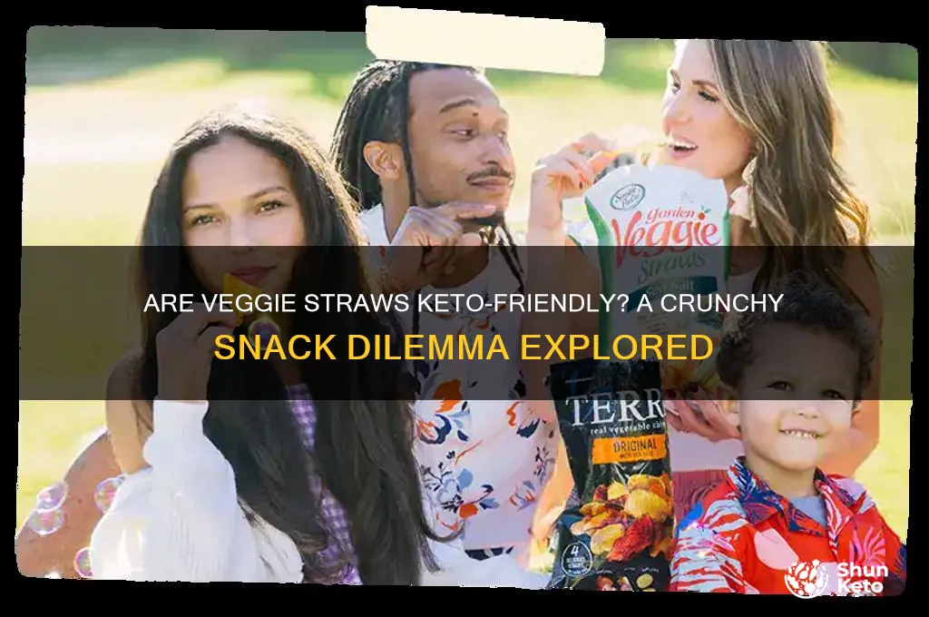 can i have veggie straws on keto