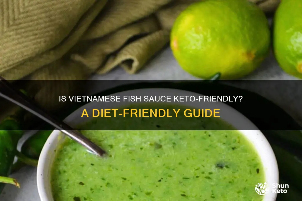 can i have vietnamese fish sauce on keto diet