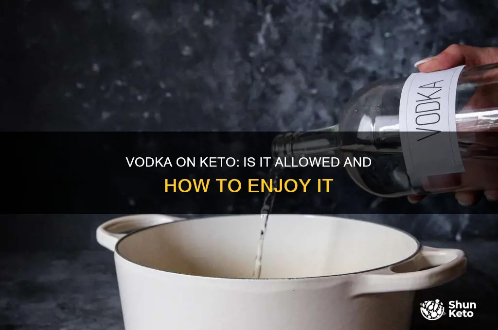 can i have vodka on a keto diet