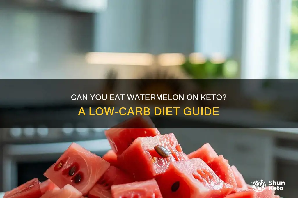can i have watermbelon on keto