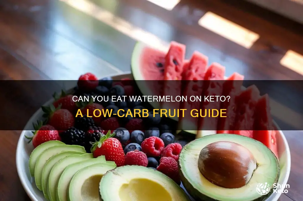 can i have watermelon on keto