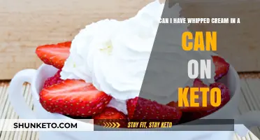 Is Canned Whipped Cream Keto-Friendly? A Diet-Friendly Dessert Guide