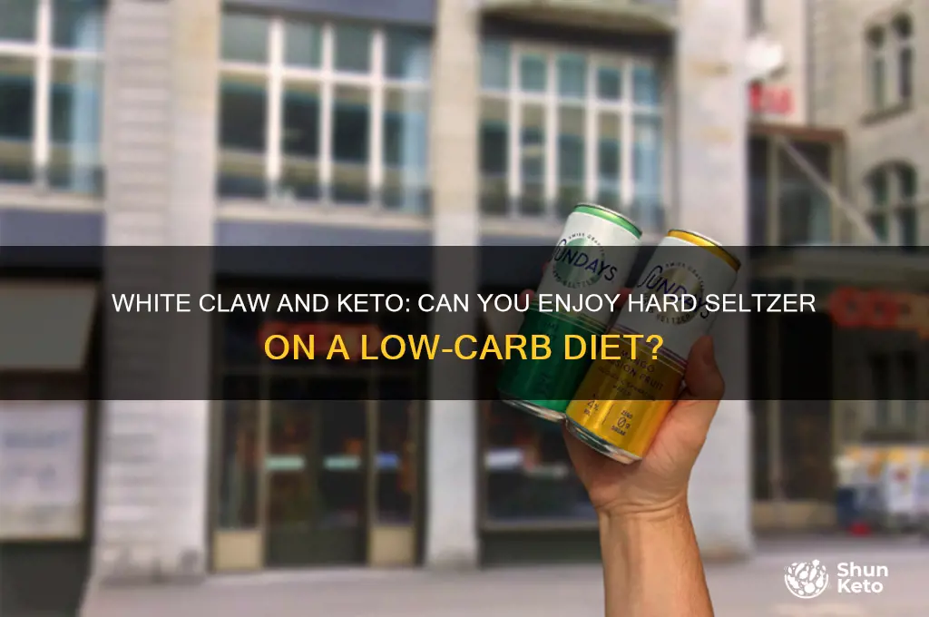 can i have white claw on keto
