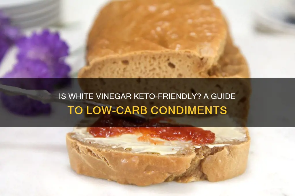 can i have white vinegar on keto