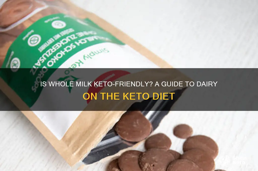 can i have whole milk on keto
