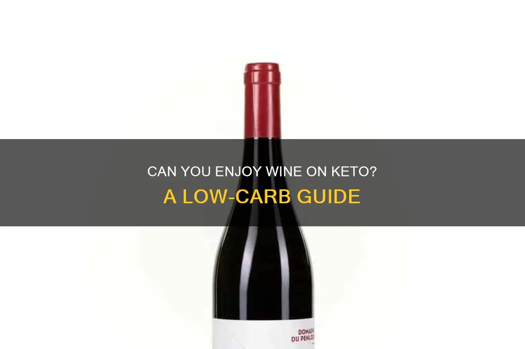 can i have wine on keto