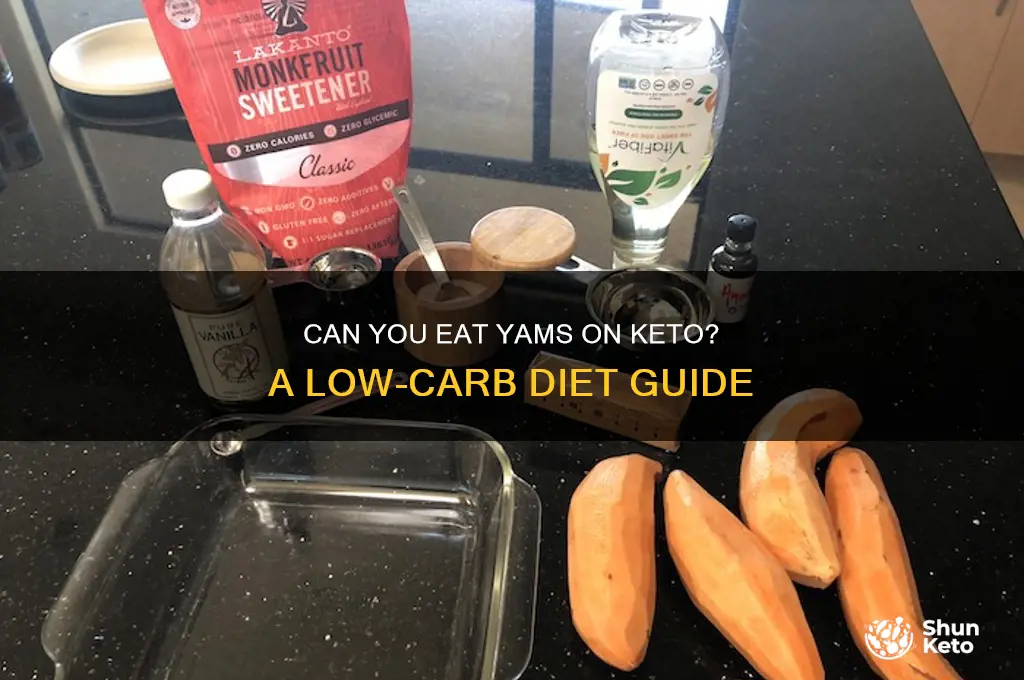 can i have yams on keto