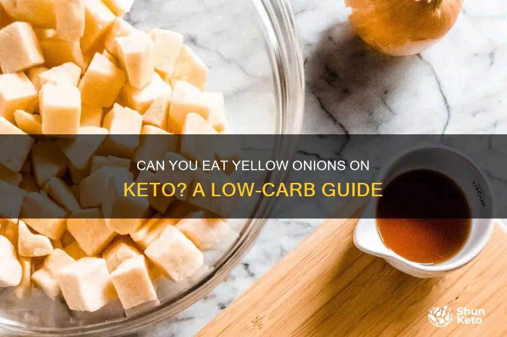 can i have yellow onions on keto