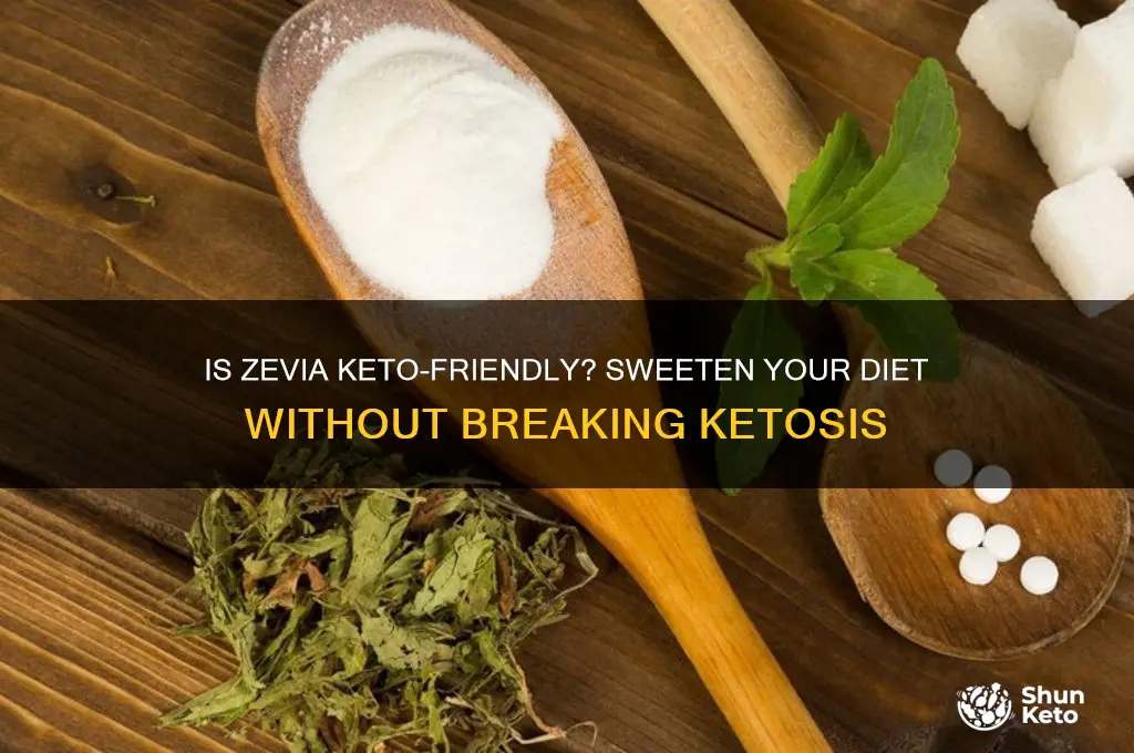 can i have zevia on keto