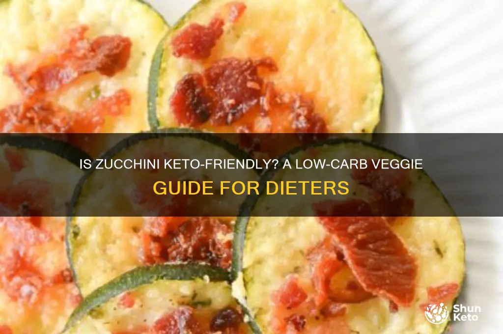 can i have zucchini on keto