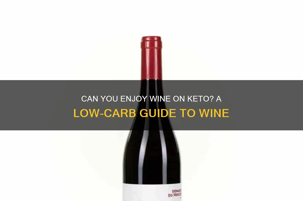 can i havewine om keto