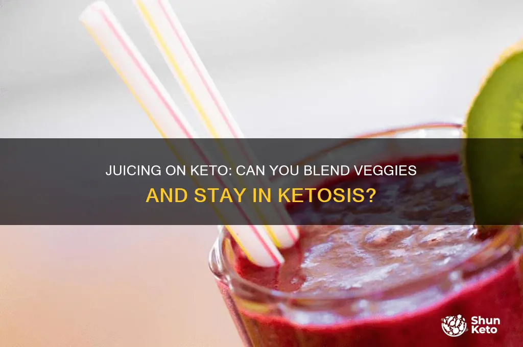 can i juice foods on keto
