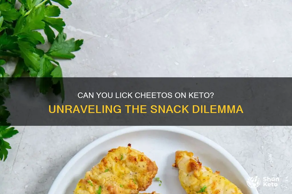 can i lick cheetos on keto