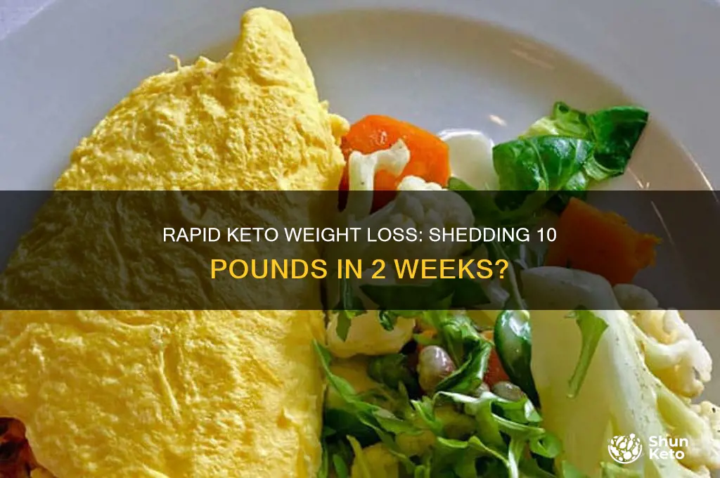 can i lose 10 lbs in 2 weeks on keto