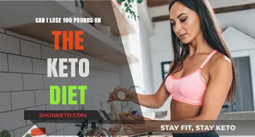 Shedding 100 Pounds: Keto Diet's Potential for Dramatic Weight Loss