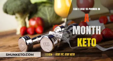 Is Losing 15 Pounds in a Month on Keto Realistic?