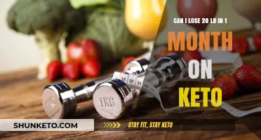 Is Losing 20 Pounds in a Month on Keto Realistic?