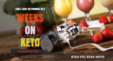 Is Losing 20 Pounds in 3 Weeks on Keto Realistic?