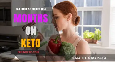 Is Losing 50 Pounds in 4 Months on Keto Realistic?