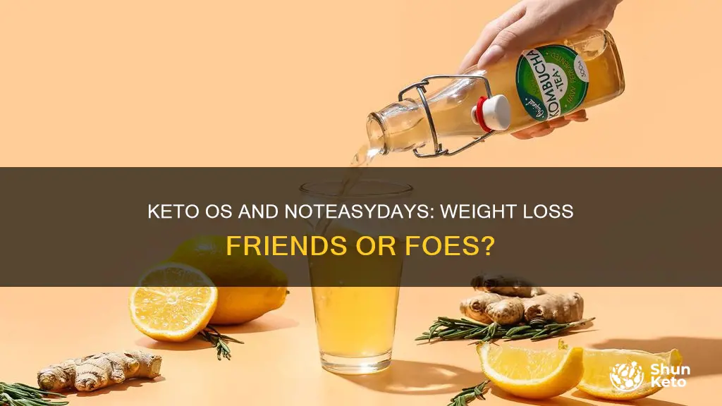 can i lose weight drinking keto os and noteasydays