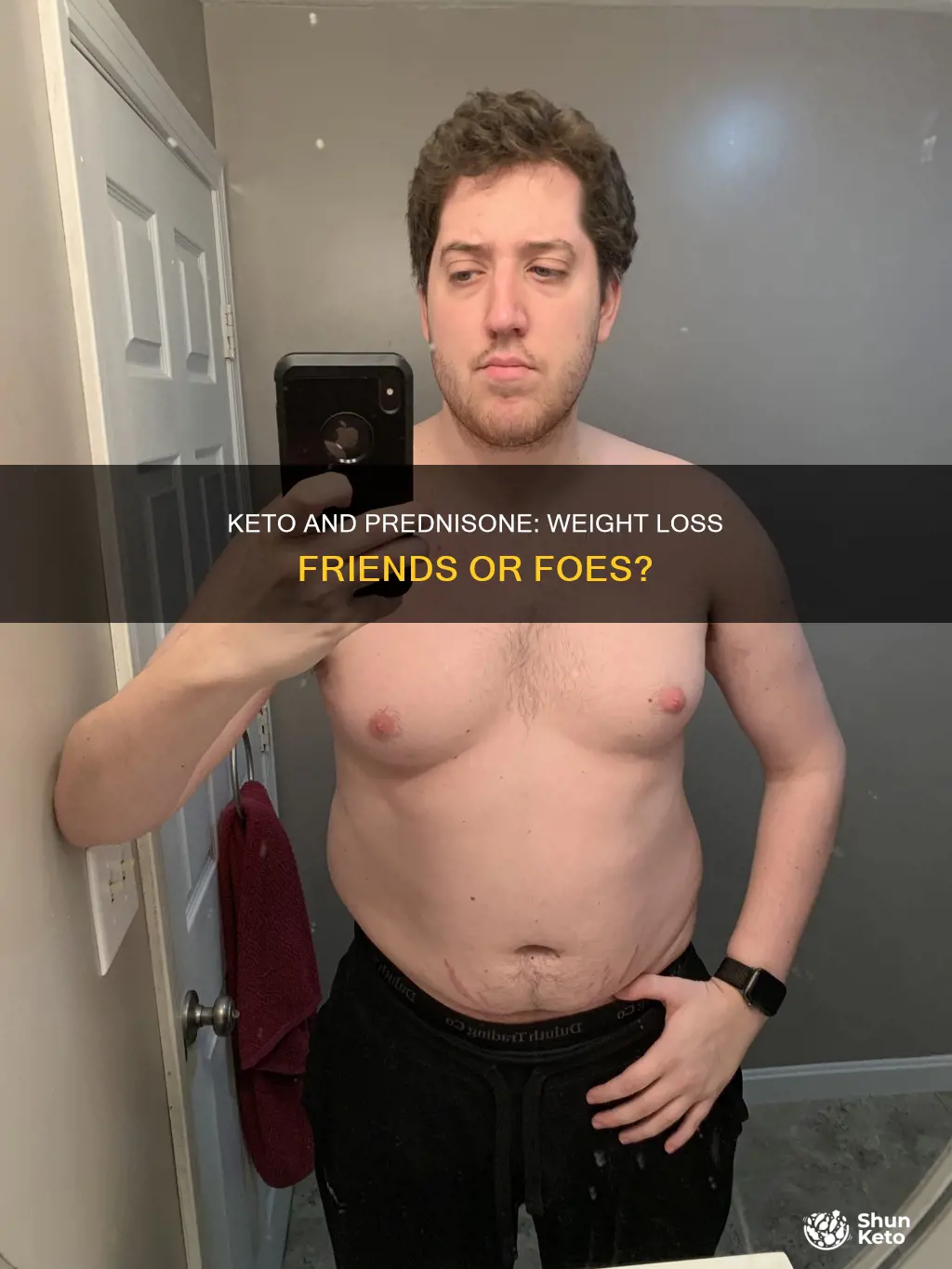 can i lose weight on prednisone keto