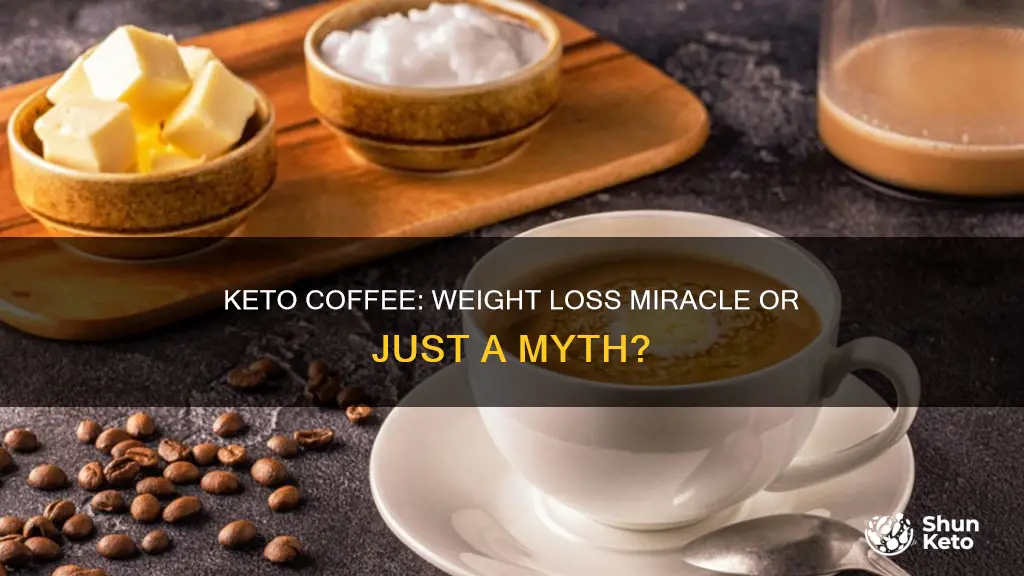 can i lose weight with just drinking keto coffee