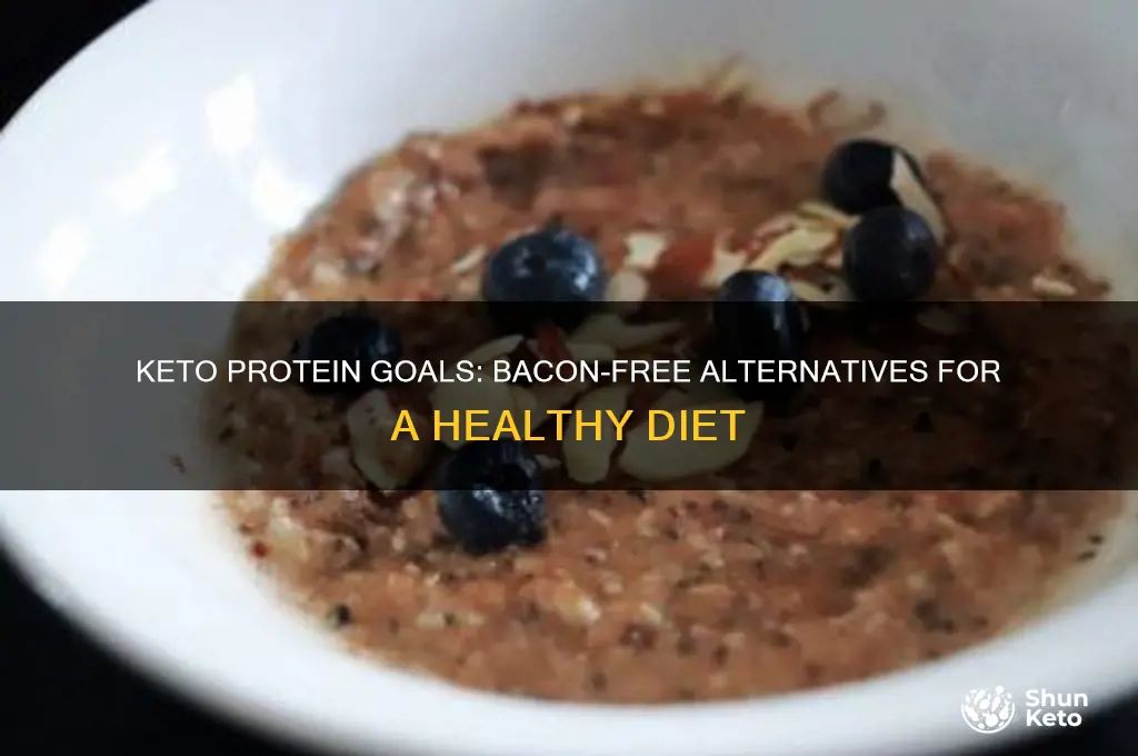 can i meet my keto protein diet without bacon