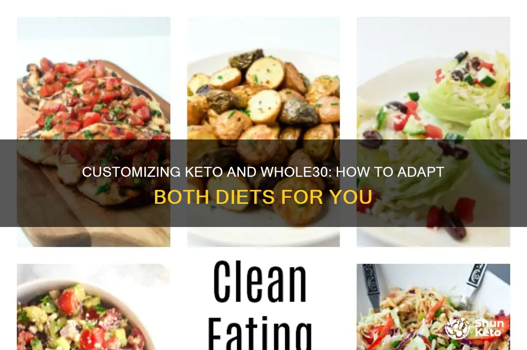 can i modify keto and whole 30