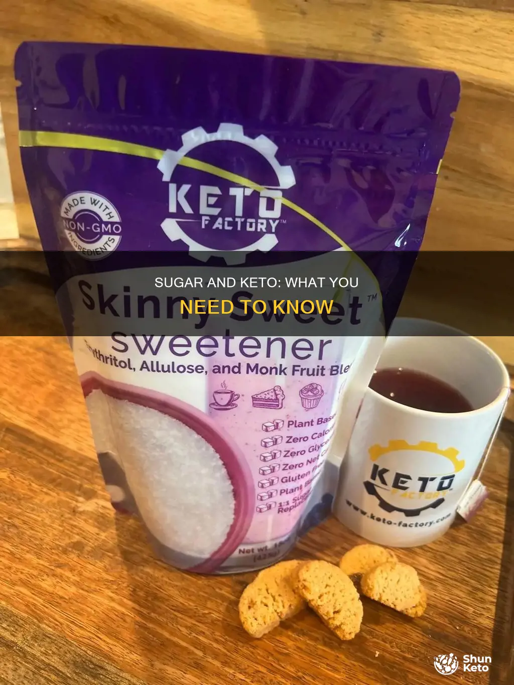 can i not eat sugar when im on keto